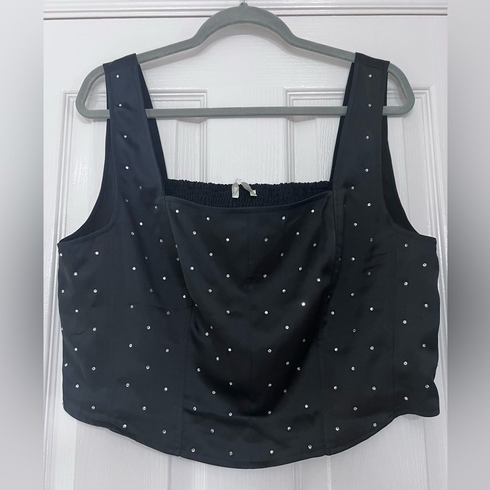 Jeweled Corset Top